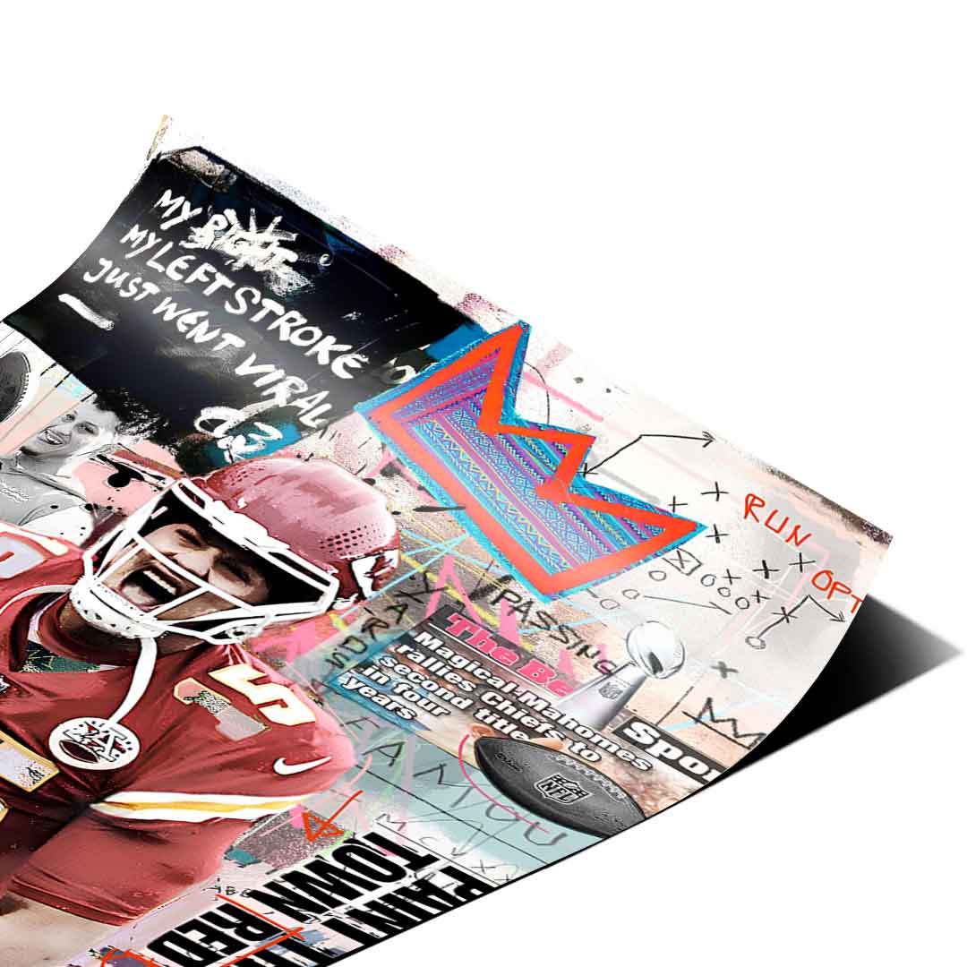 Pat mahomes - poster