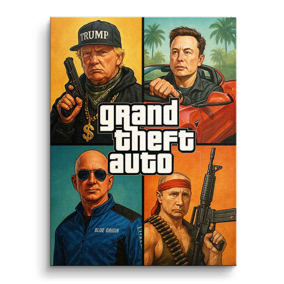 GTA Collage - Customizable <tc>Wall Art</tc>