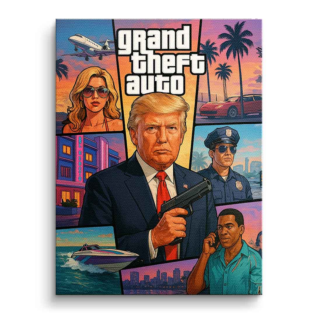 GTA Collage - Customizable <tc>Wall Art</tc>