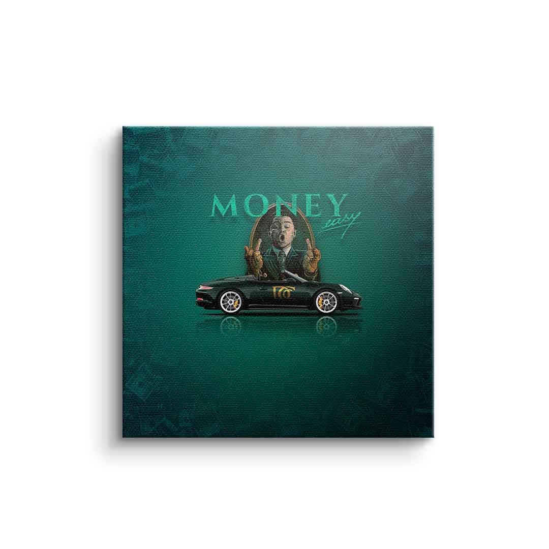 Money easy - Leinwand 3x