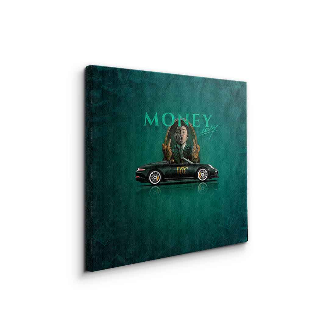 Money easy - Leinwand 3x