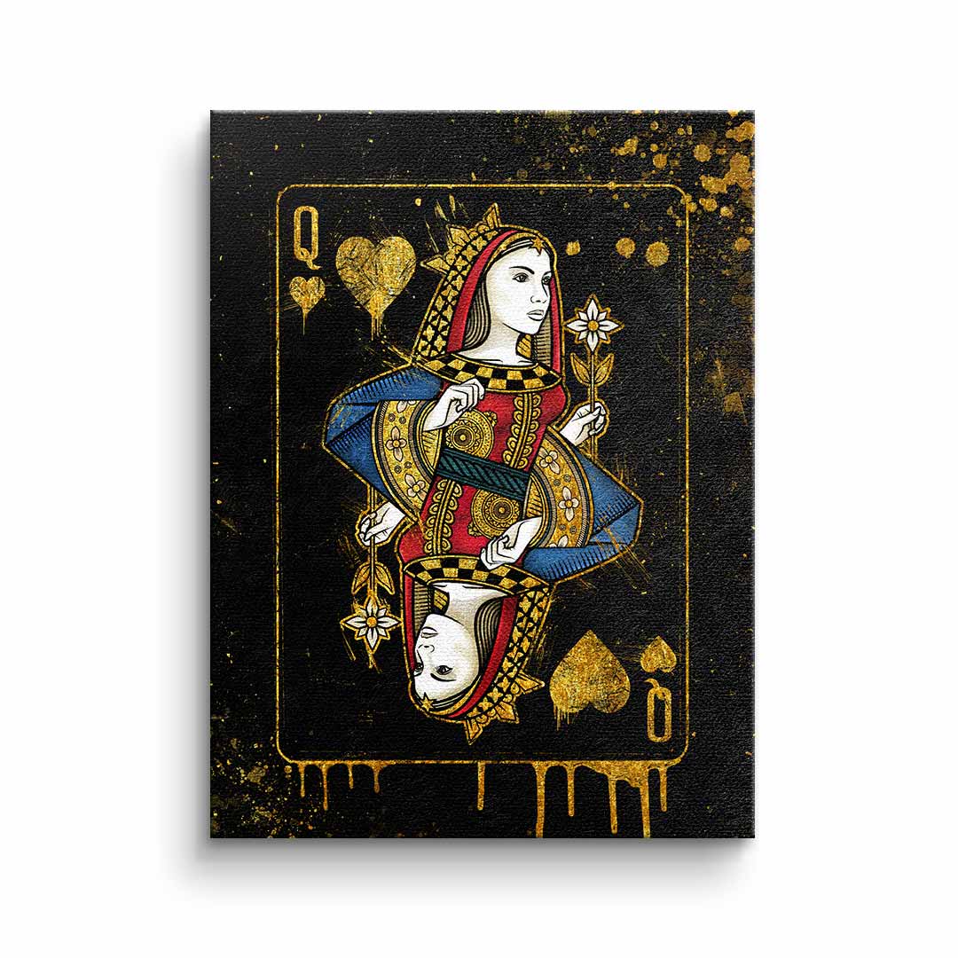 Gold Card - Leinwand 3x