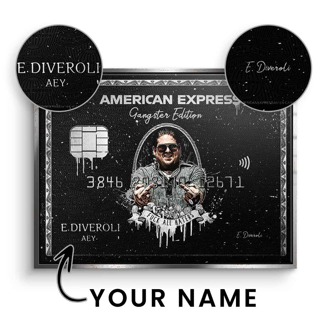Personalisierbar - American Express Gangster Edition