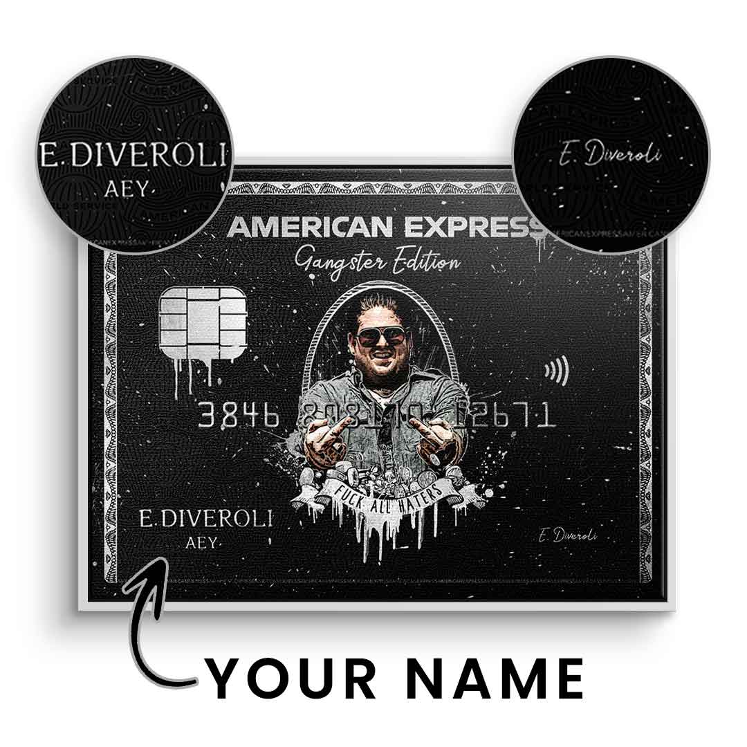 Personalisierbar - American Express Gangster Edition