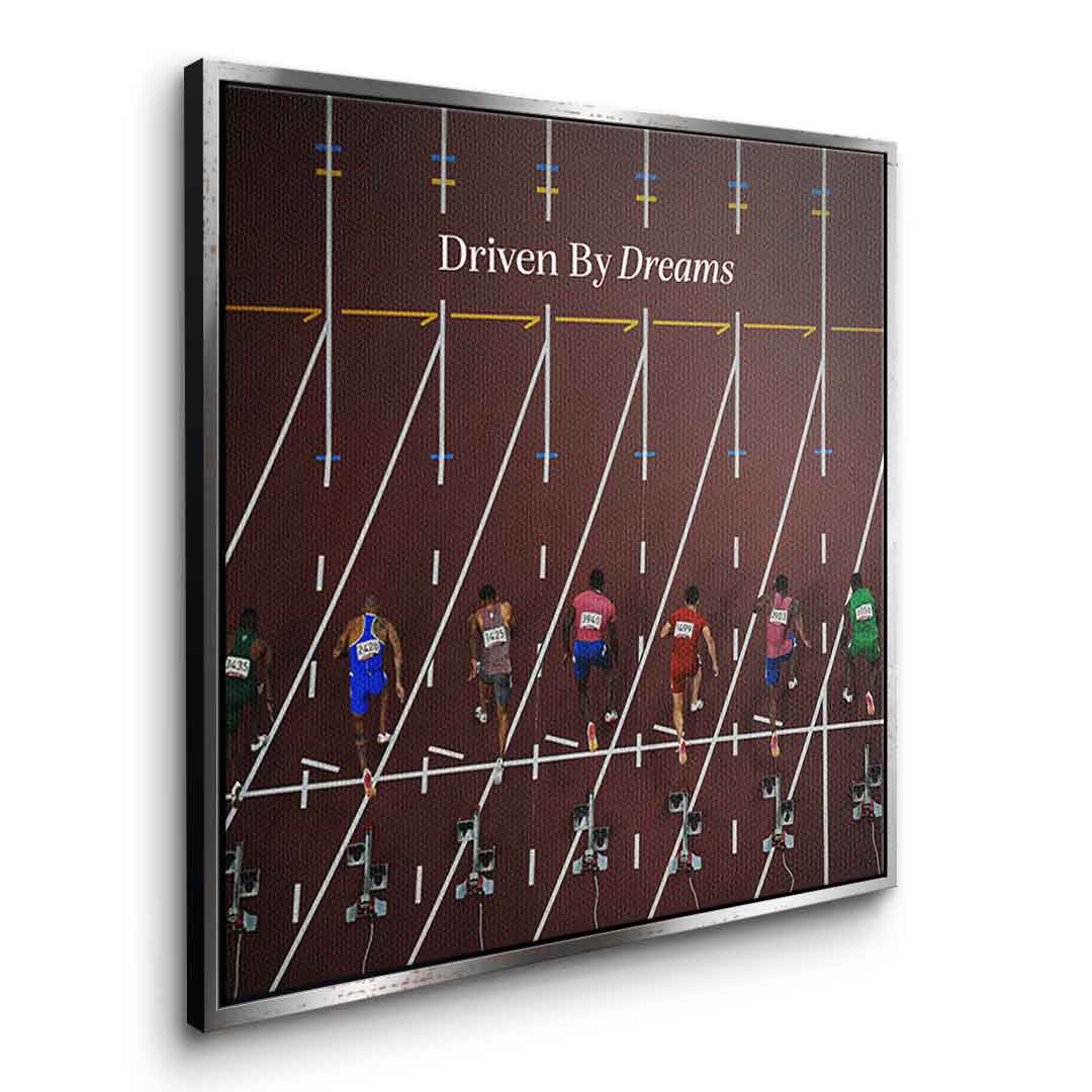 Driven by Dreams #Athletics - square Edition