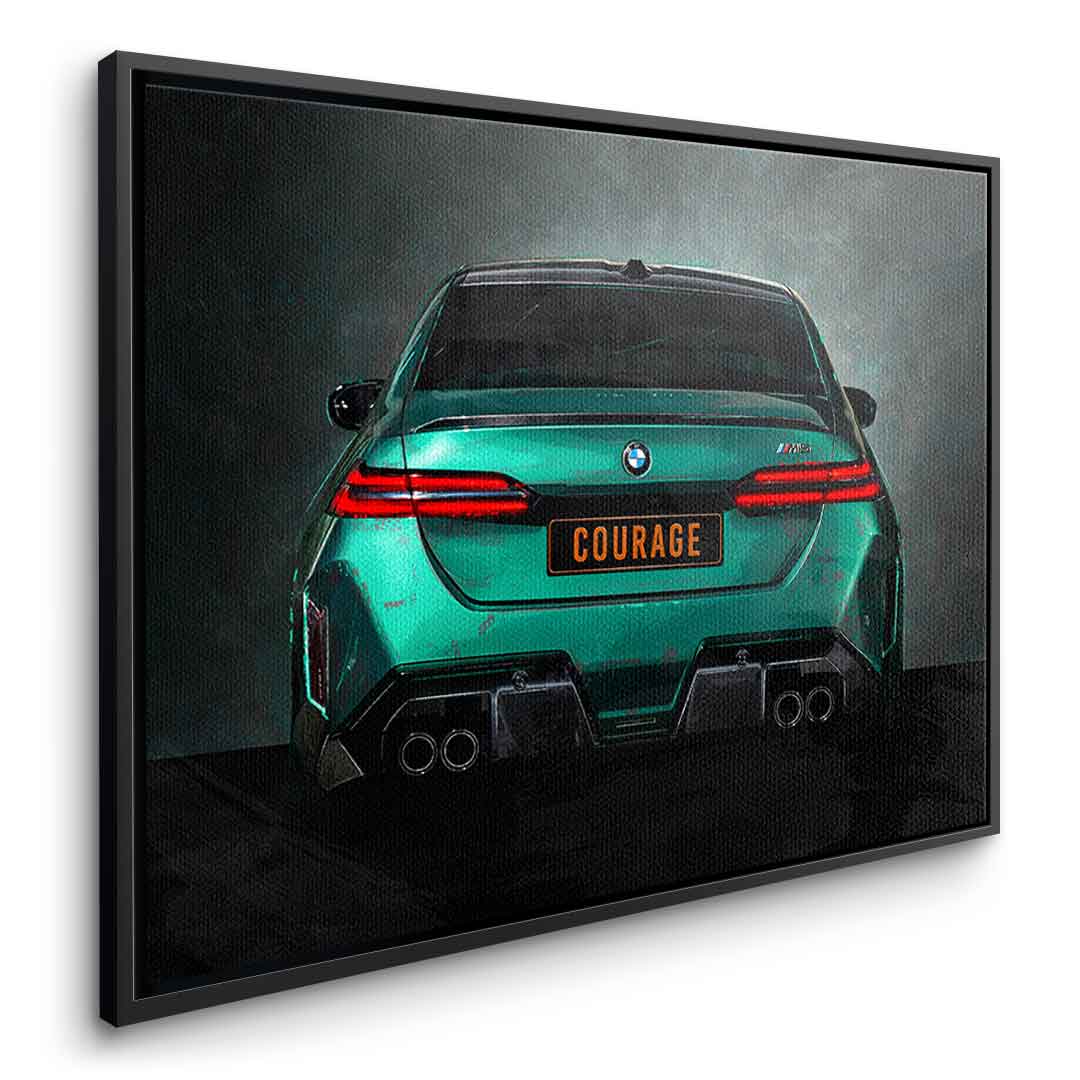 BMW M5 Backside