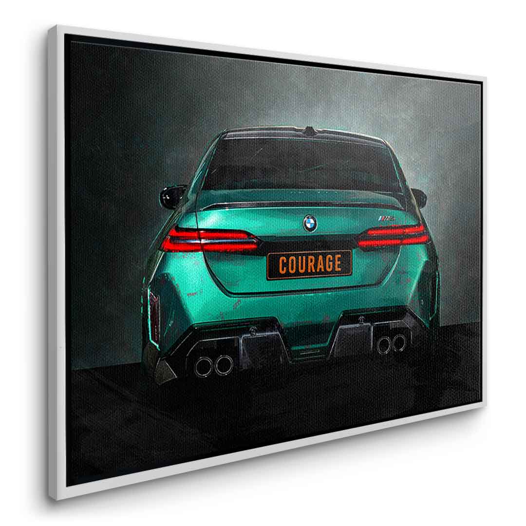 BMW M5 Backside