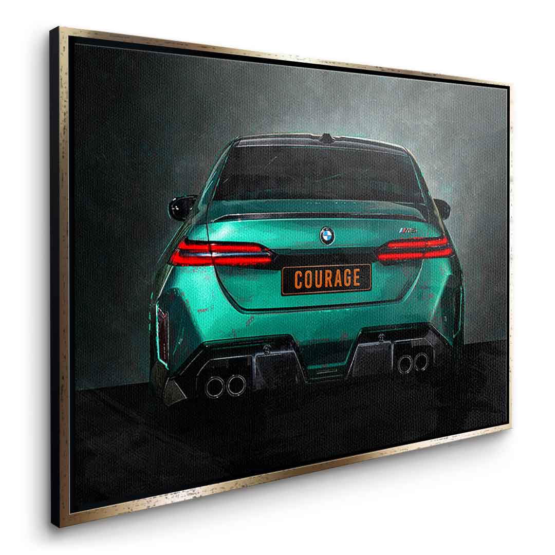BMW M5 Backside