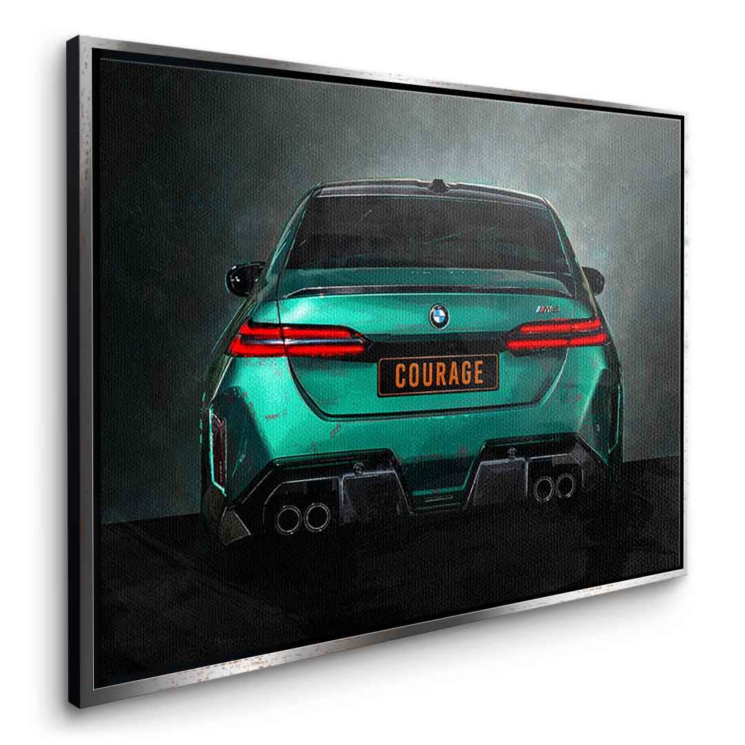 BMW M5 Backside