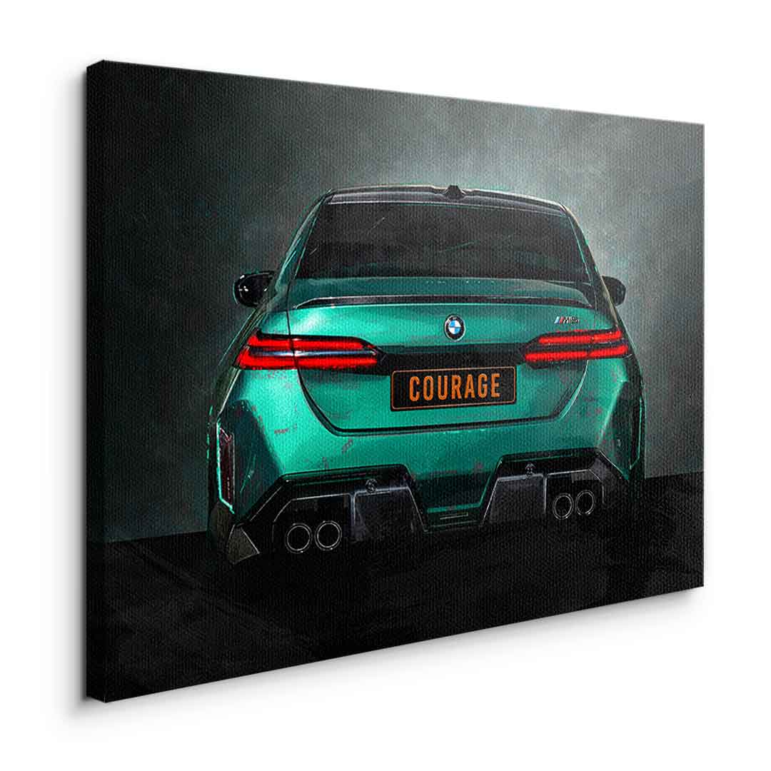 BMW M5 Backside