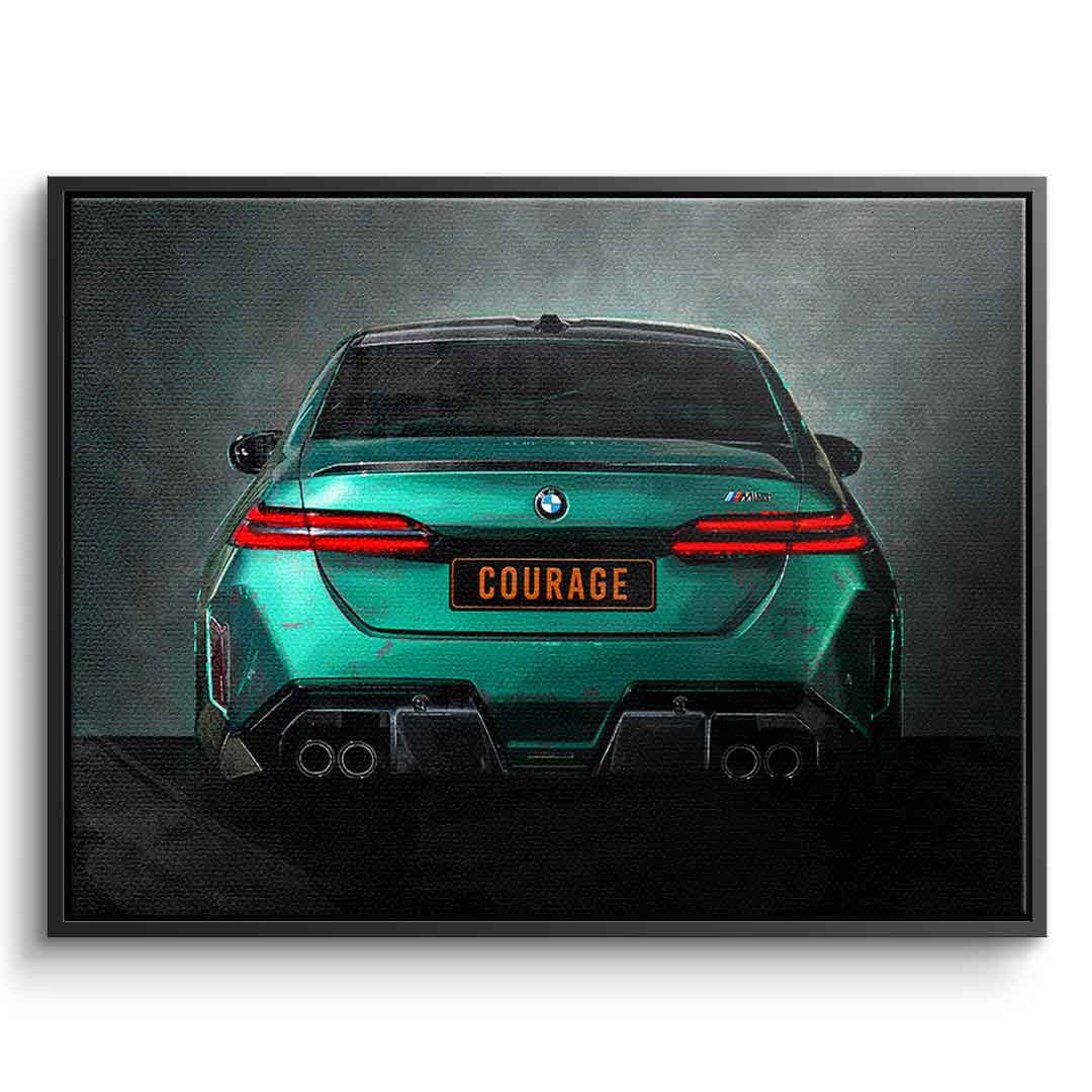 BMW M5 Backside