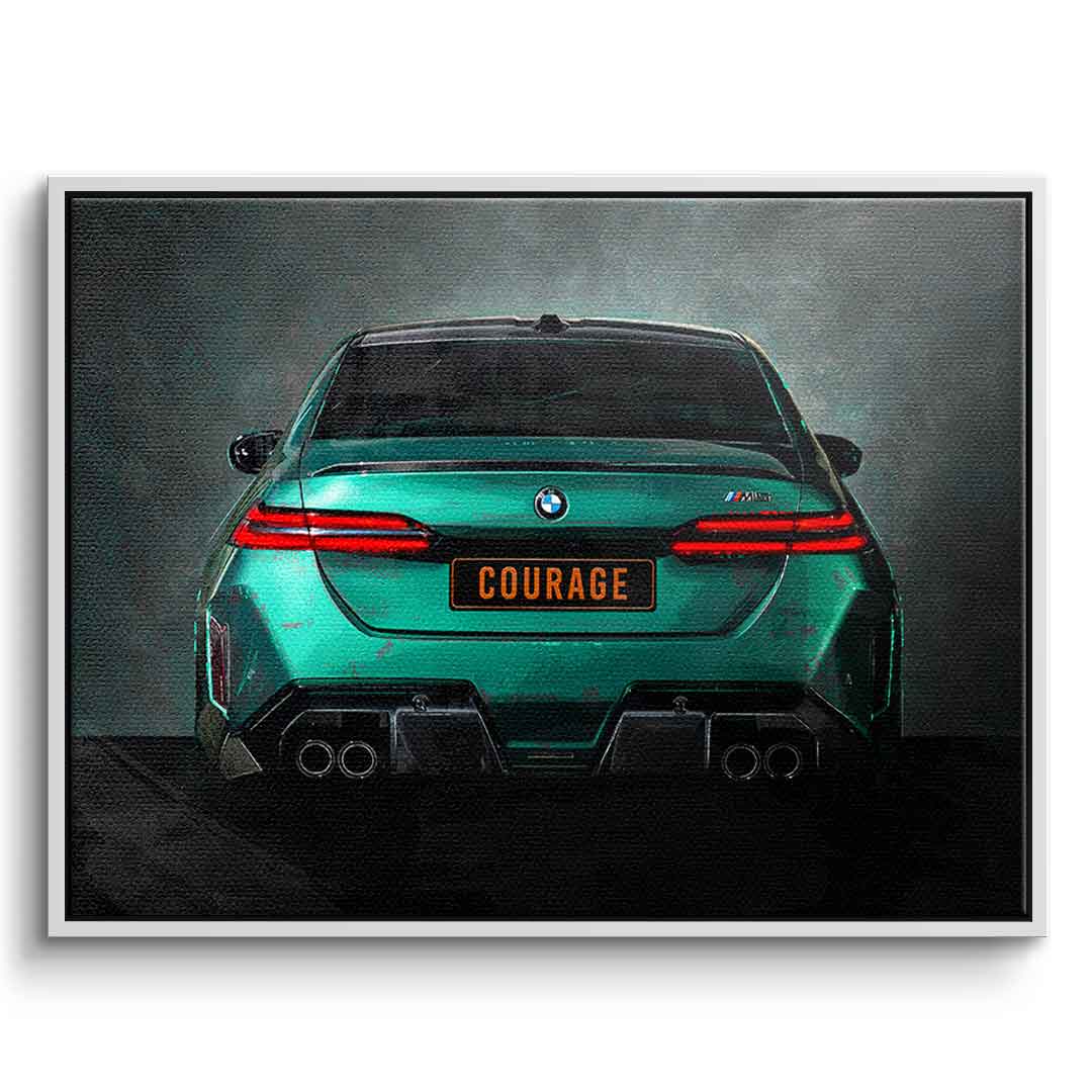 BMW M5 Backside