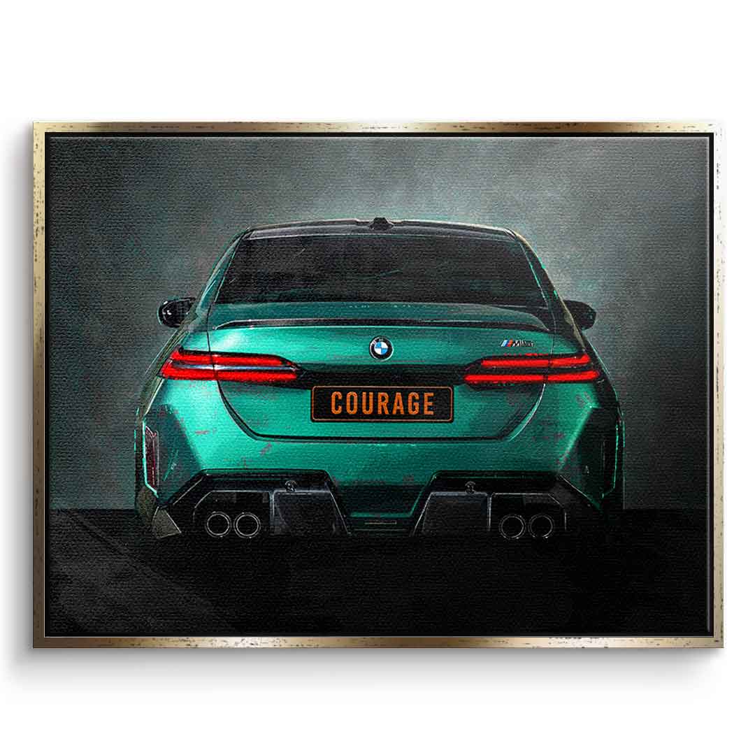 BMW M5 Backside