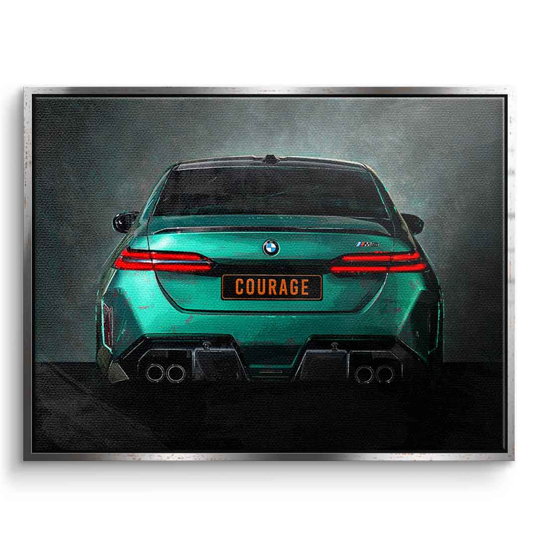 BMW M5 Backside