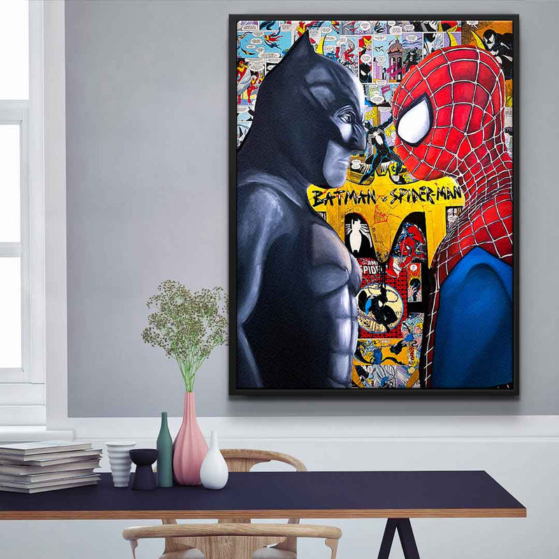 Night fighters vs. spider warrior