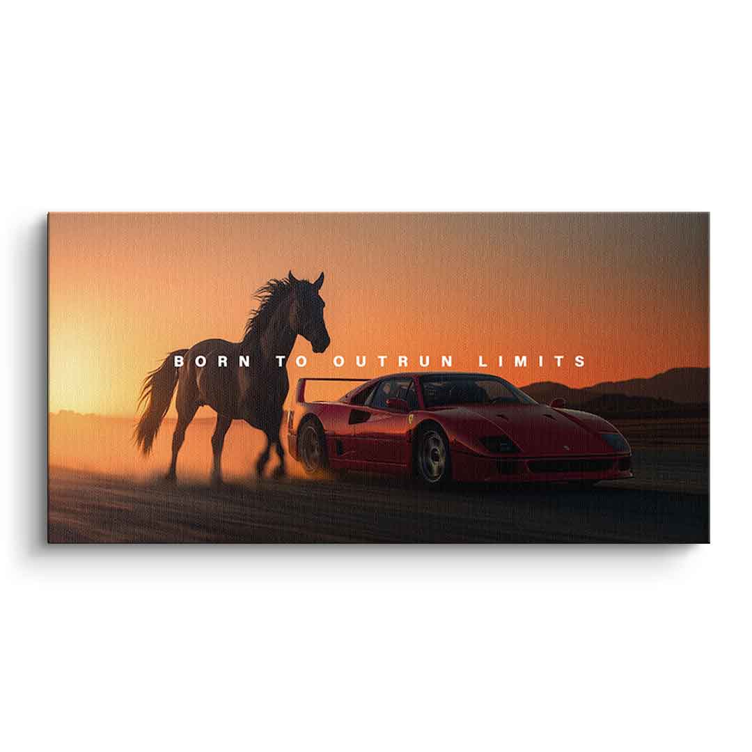 Born to Outrun Limits (Ferrari)