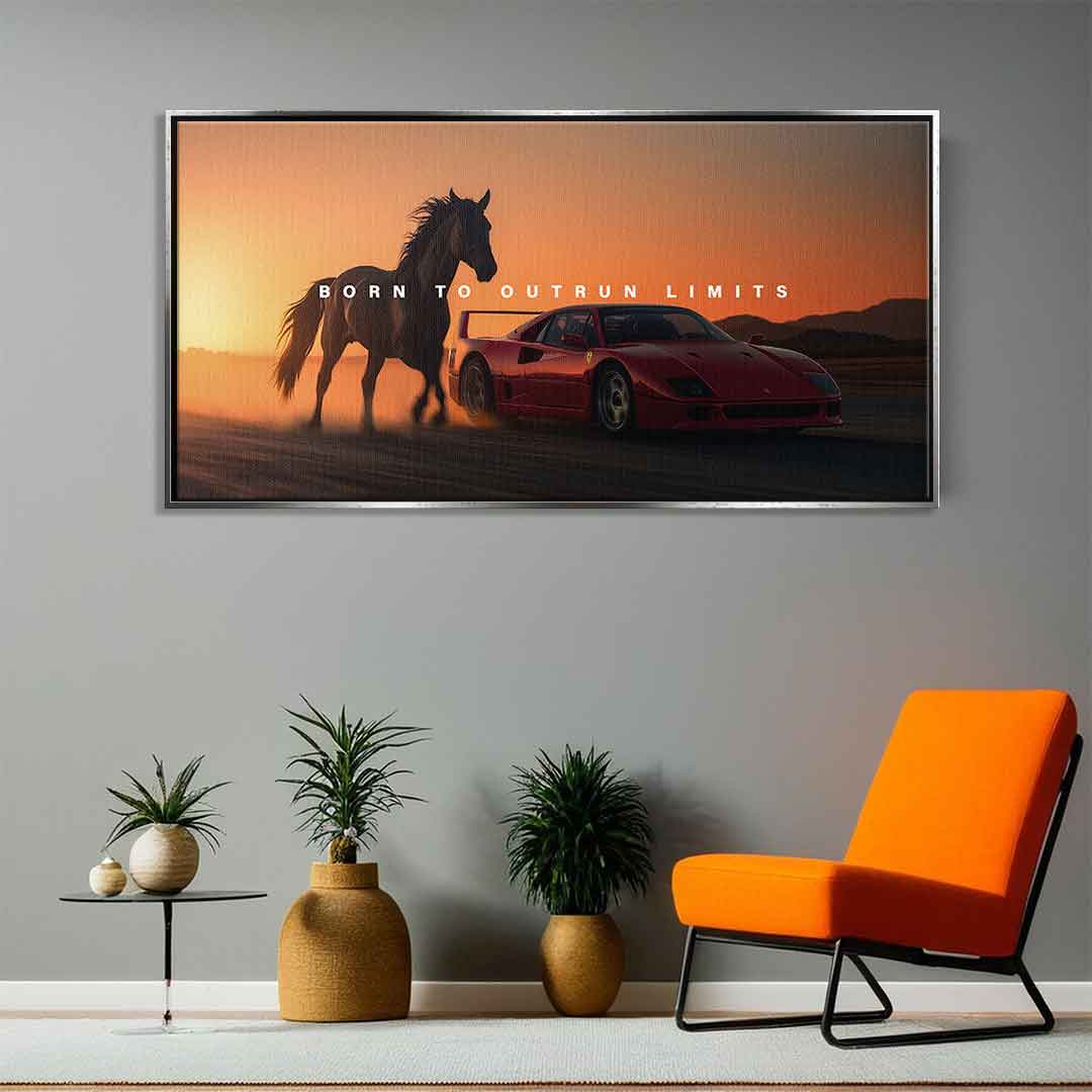 Born to Outrun Limits (Ferrari)