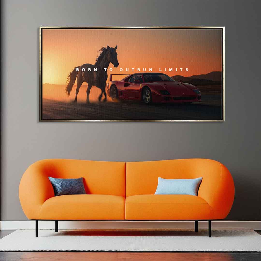 Born to Outrun Limits (Ferrari)