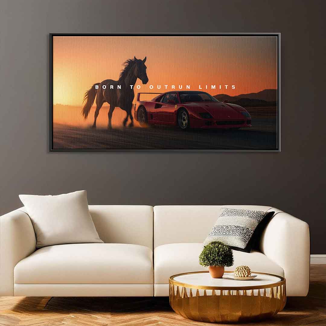 Born to Outrun Limits (Ferrari)