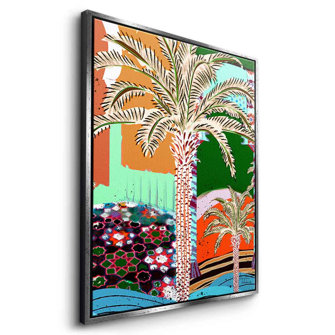 Colorful Palm Tree