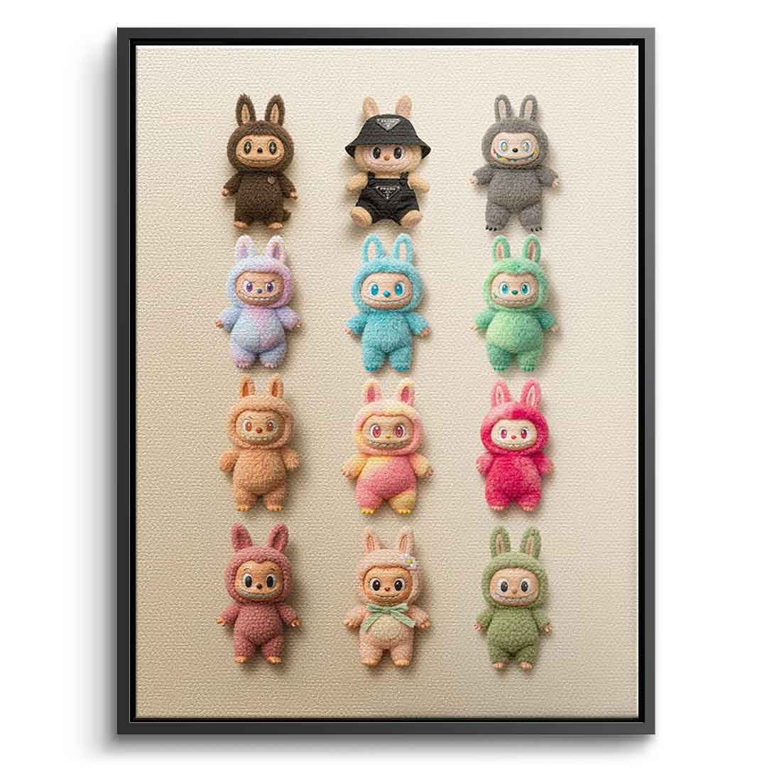 Flat Labubu Collection