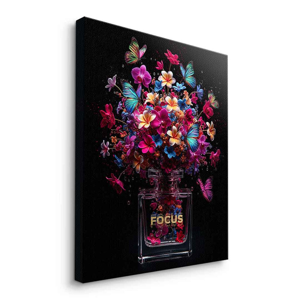 Focus Parfume Leinwandbild – Ansicht 3