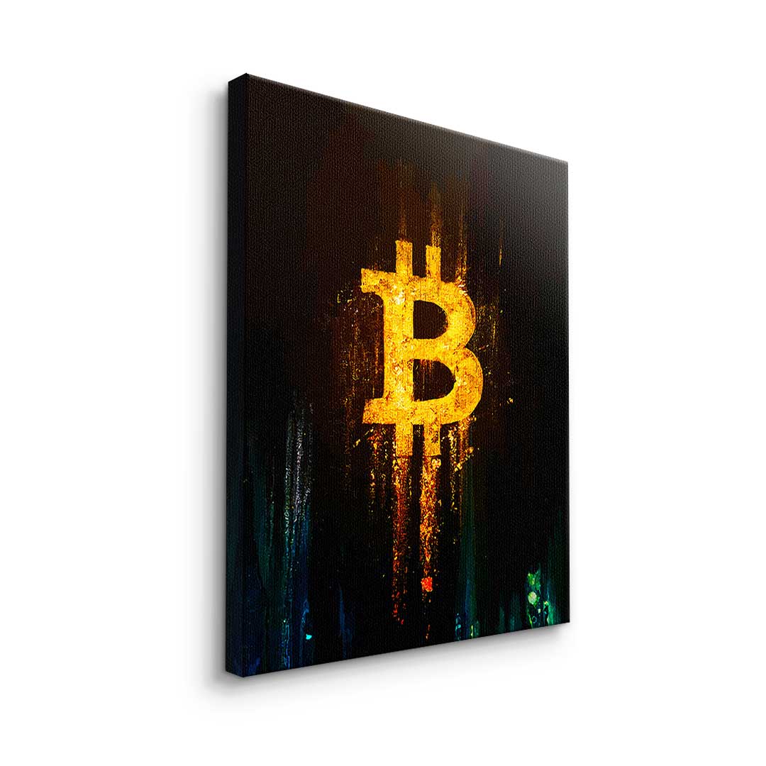 Glowing Bitcoin