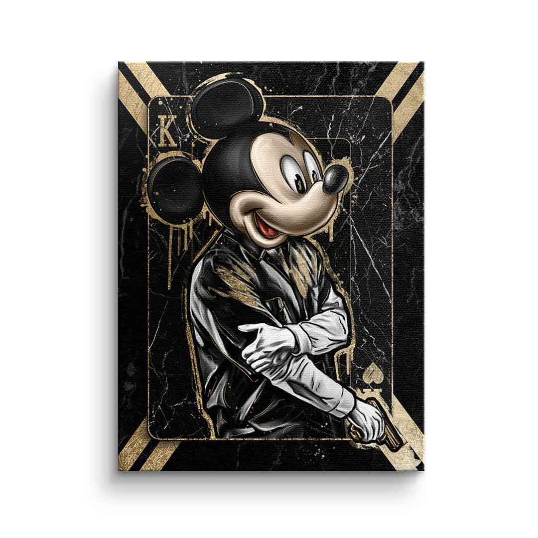 Gangster Card - Leinwand 3x