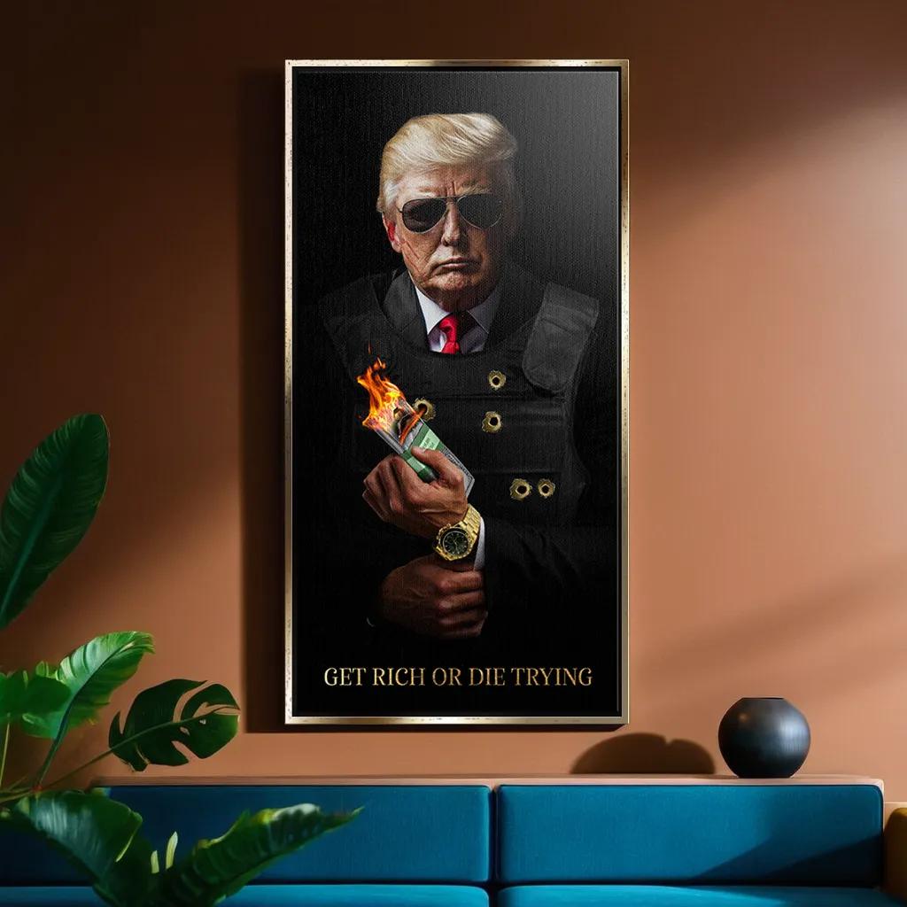 Get Rich or the Trying #trump