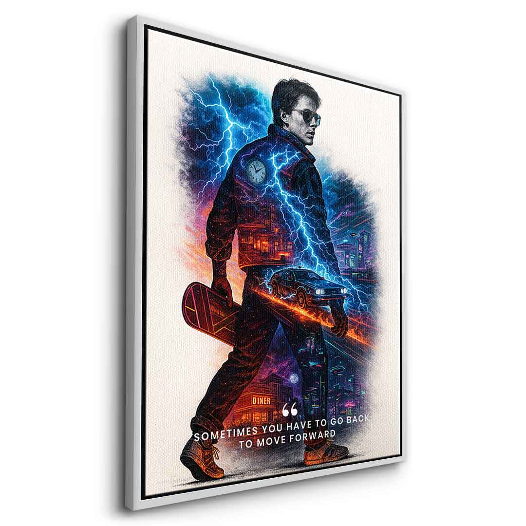 Go back to move forward