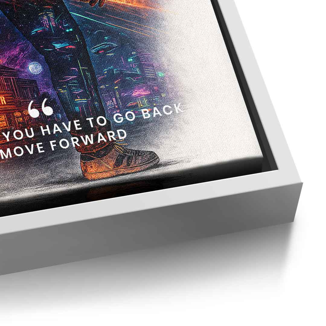 Go back to move forward