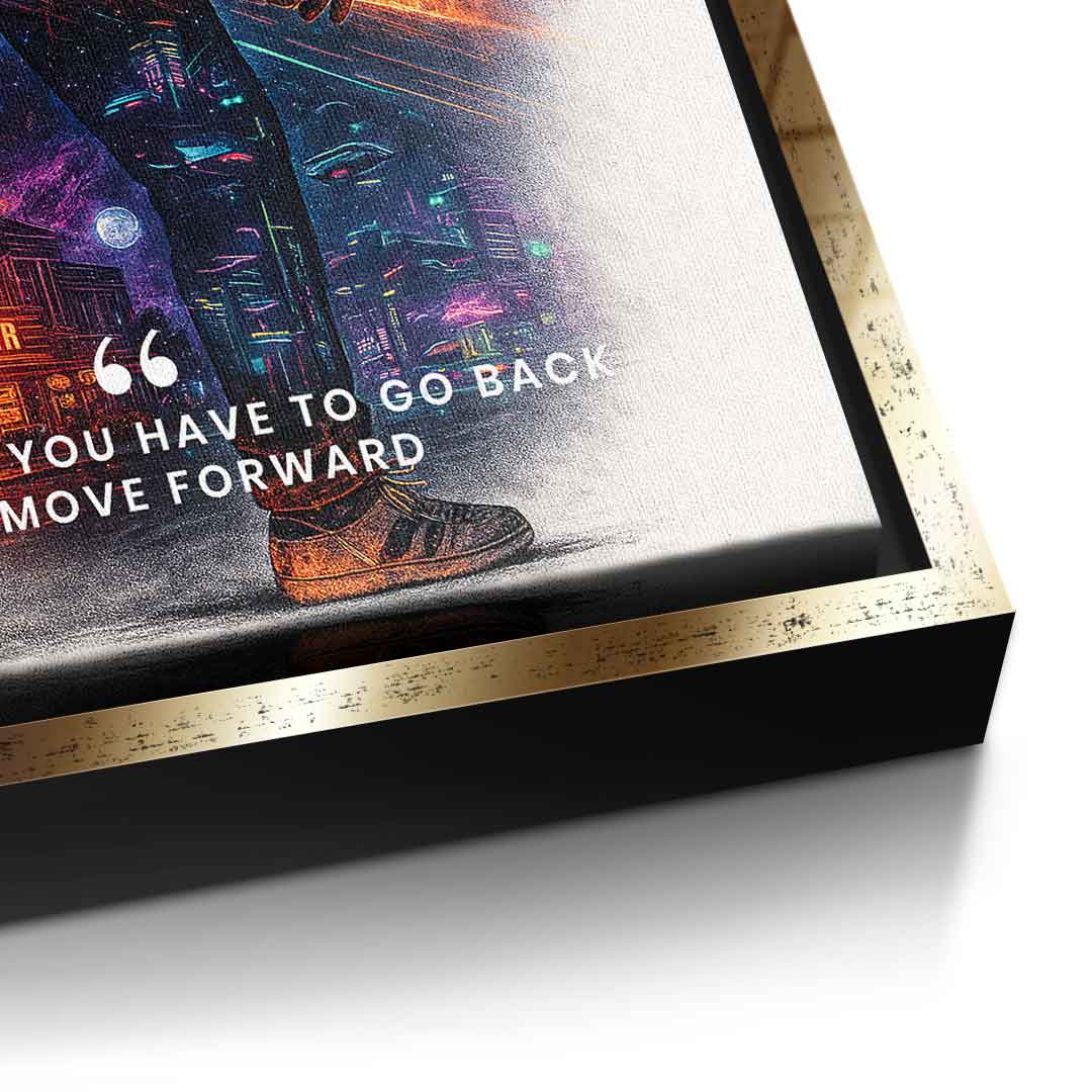 Go back to move forward