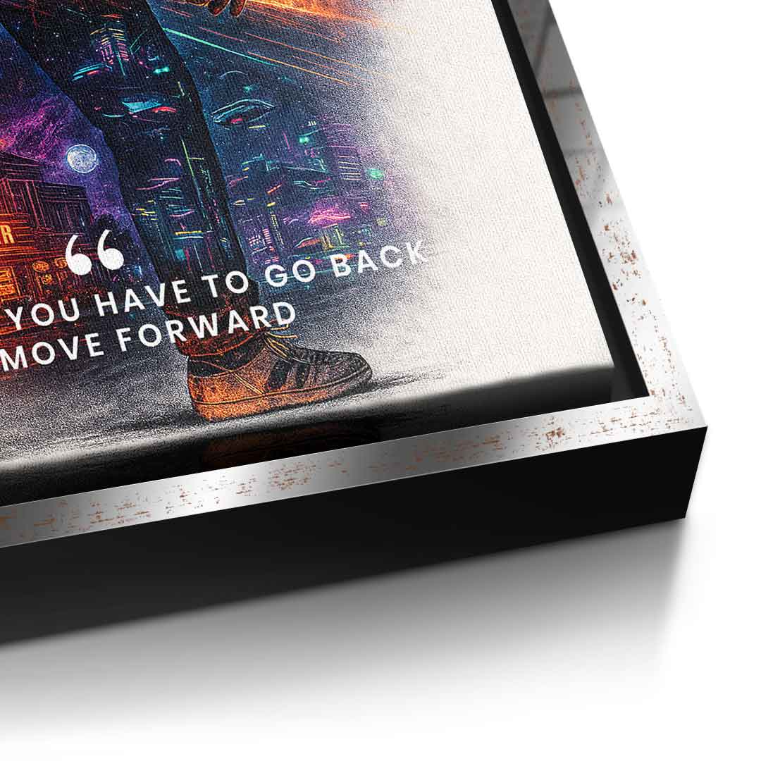 Go back to move forward