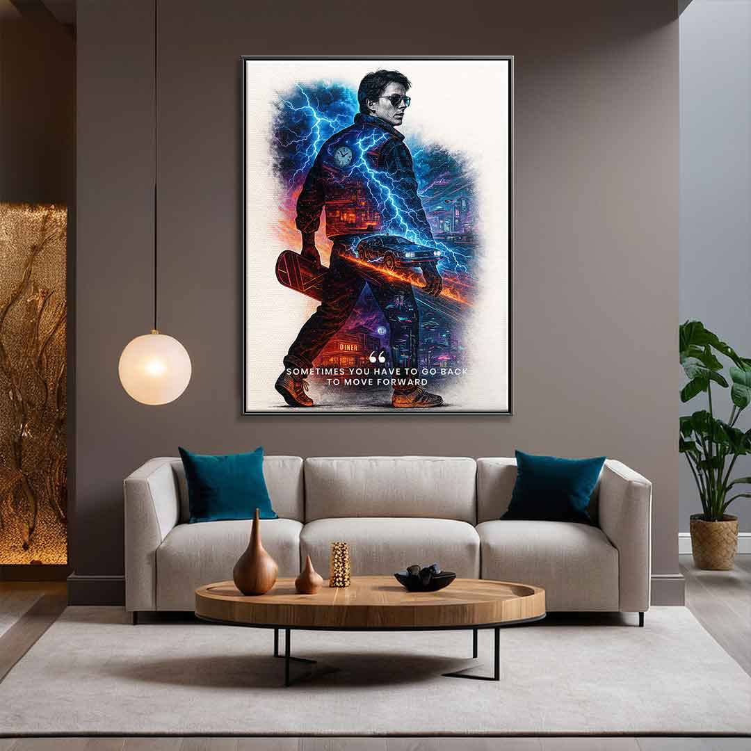 Go back to move forward