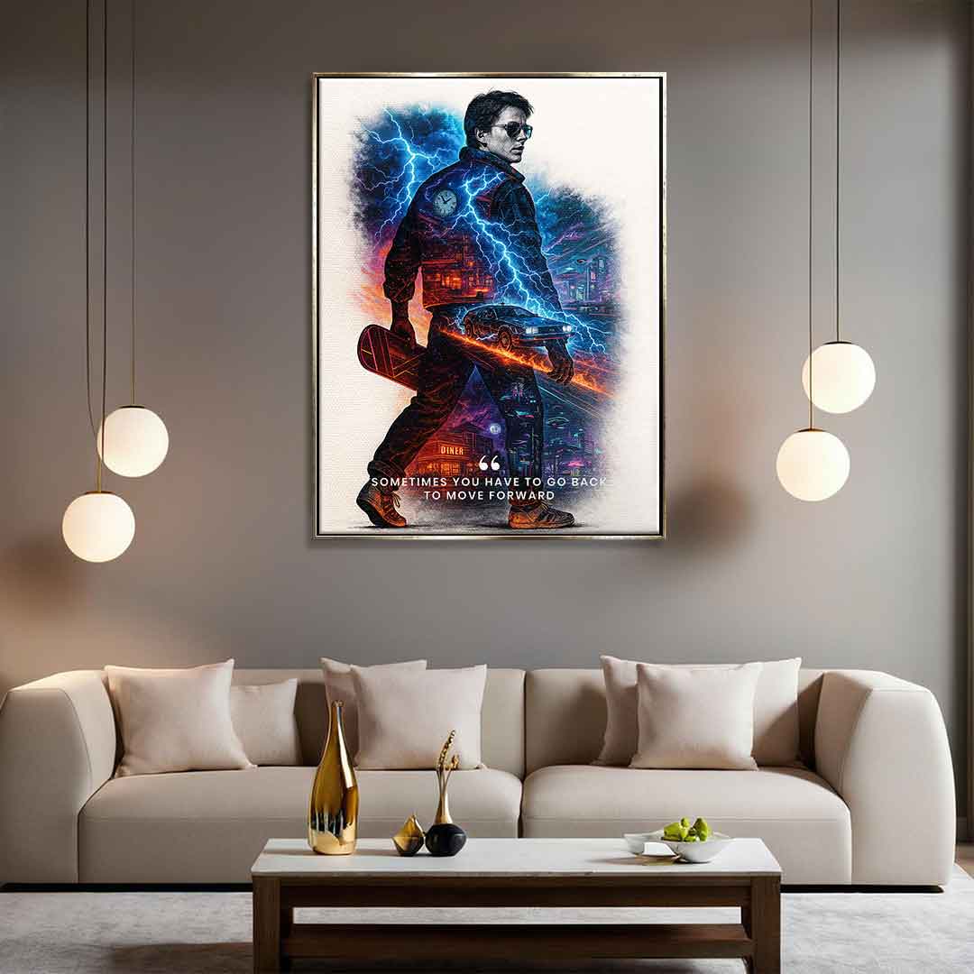 Go back to move forward