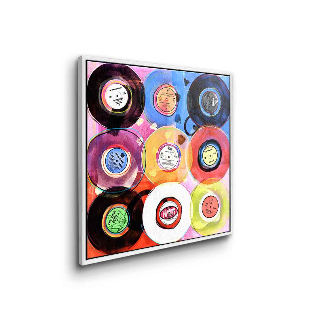 Hip-hop vinyl collection