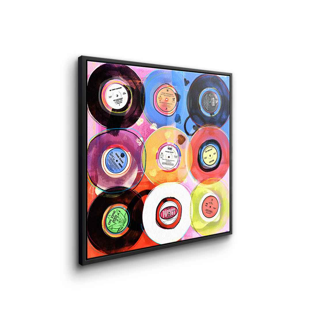Hip-hop vinyl collection
