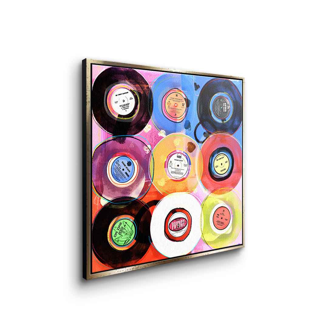 Hip-hop vinyl collection