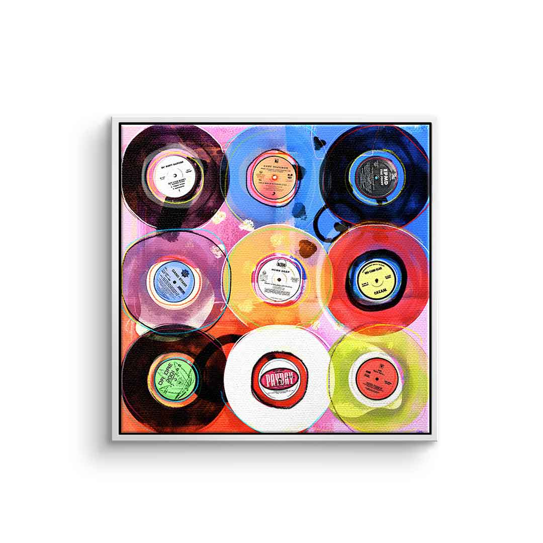 Hip-hop vinyl collection