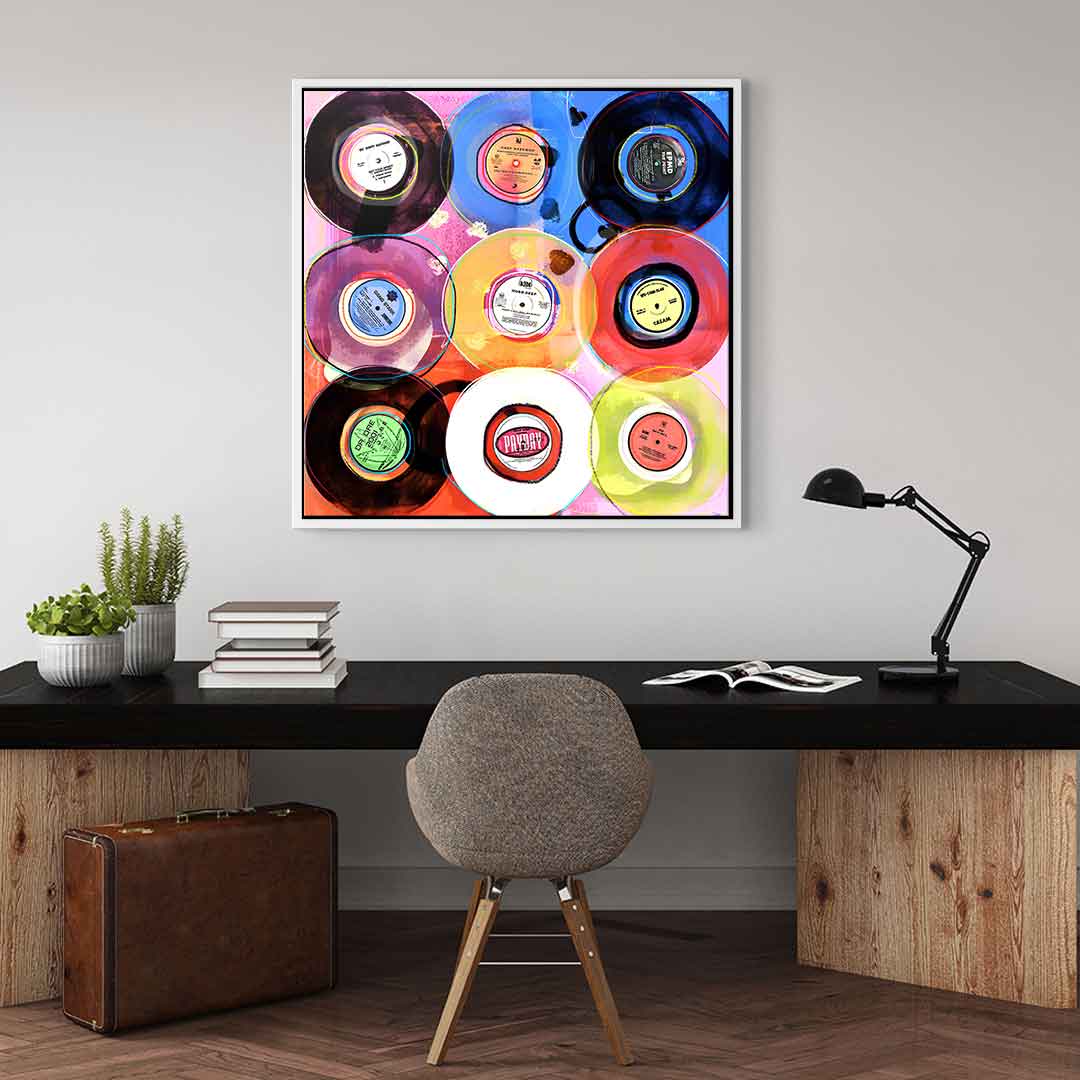 Hip-hop vinyl collection