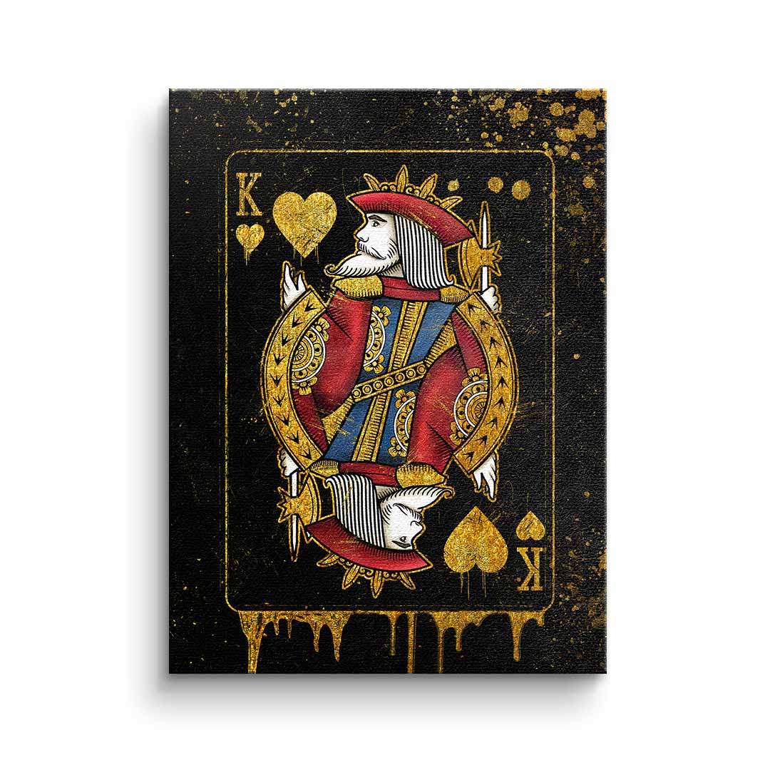 Gold Card - Leinwand 3x