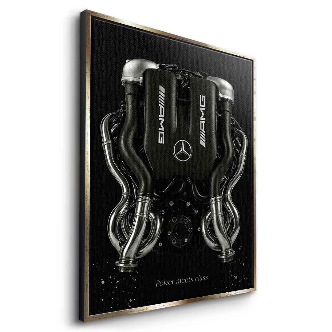 Mercedes V8 Engine
