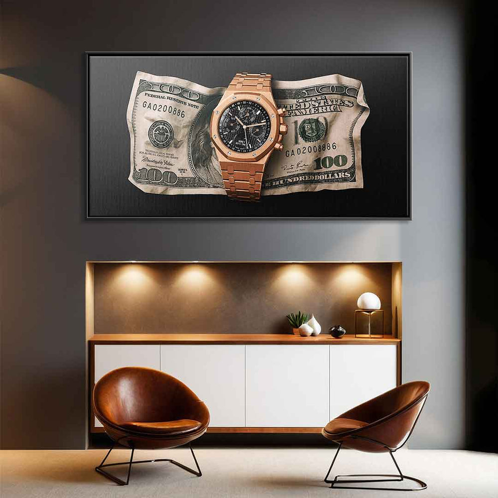 Money Buys Time Leinwandbild – Ansicht 2
