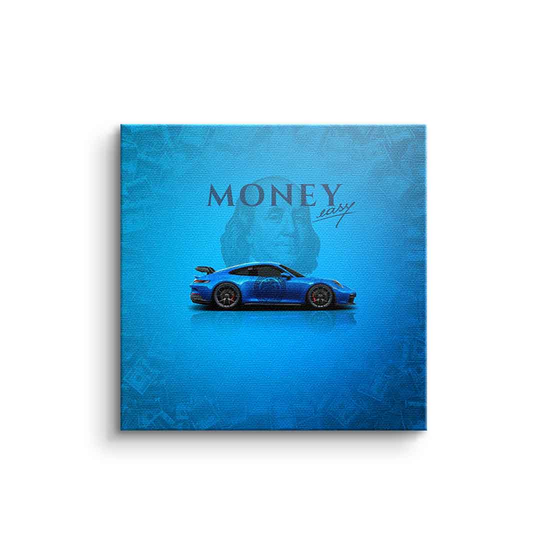Money easy - Leinwand 3x