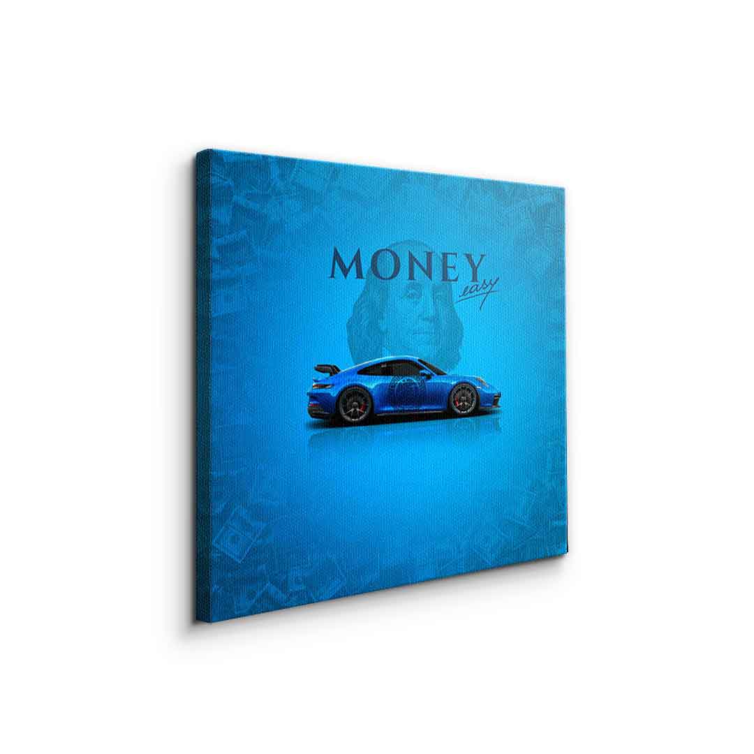 Money easy - Leinwand 3x