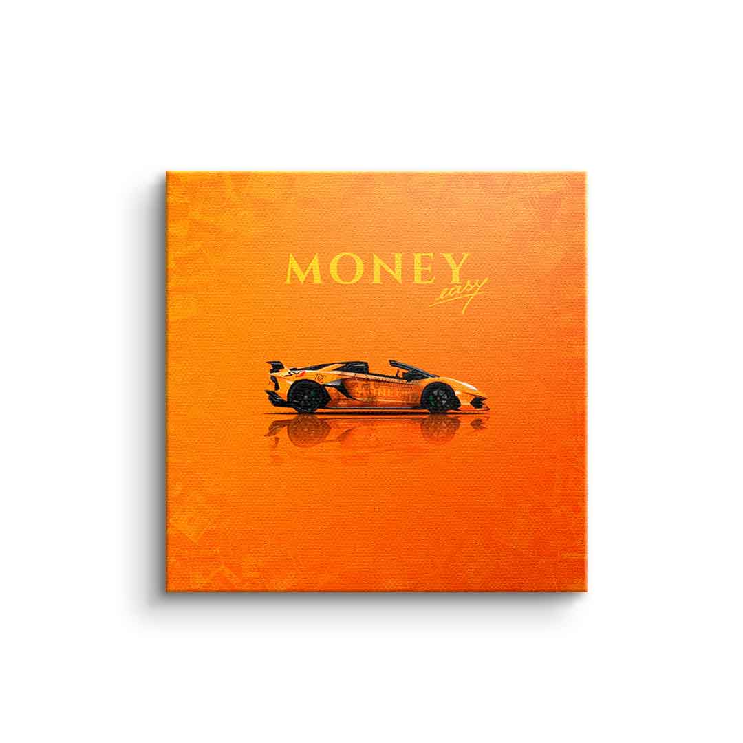 Money easy - Leinwand 3x