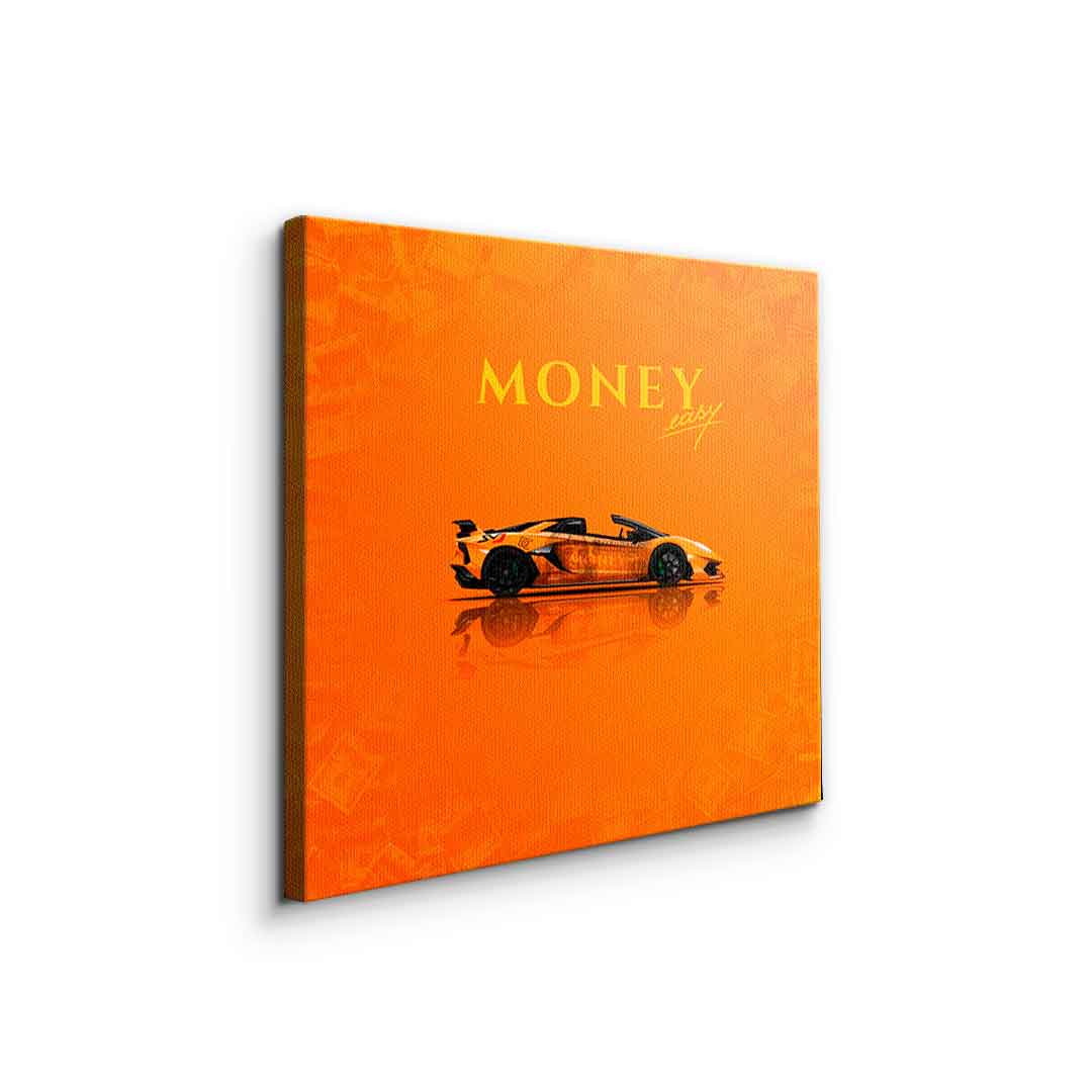 Money easy - Leinwand 3x