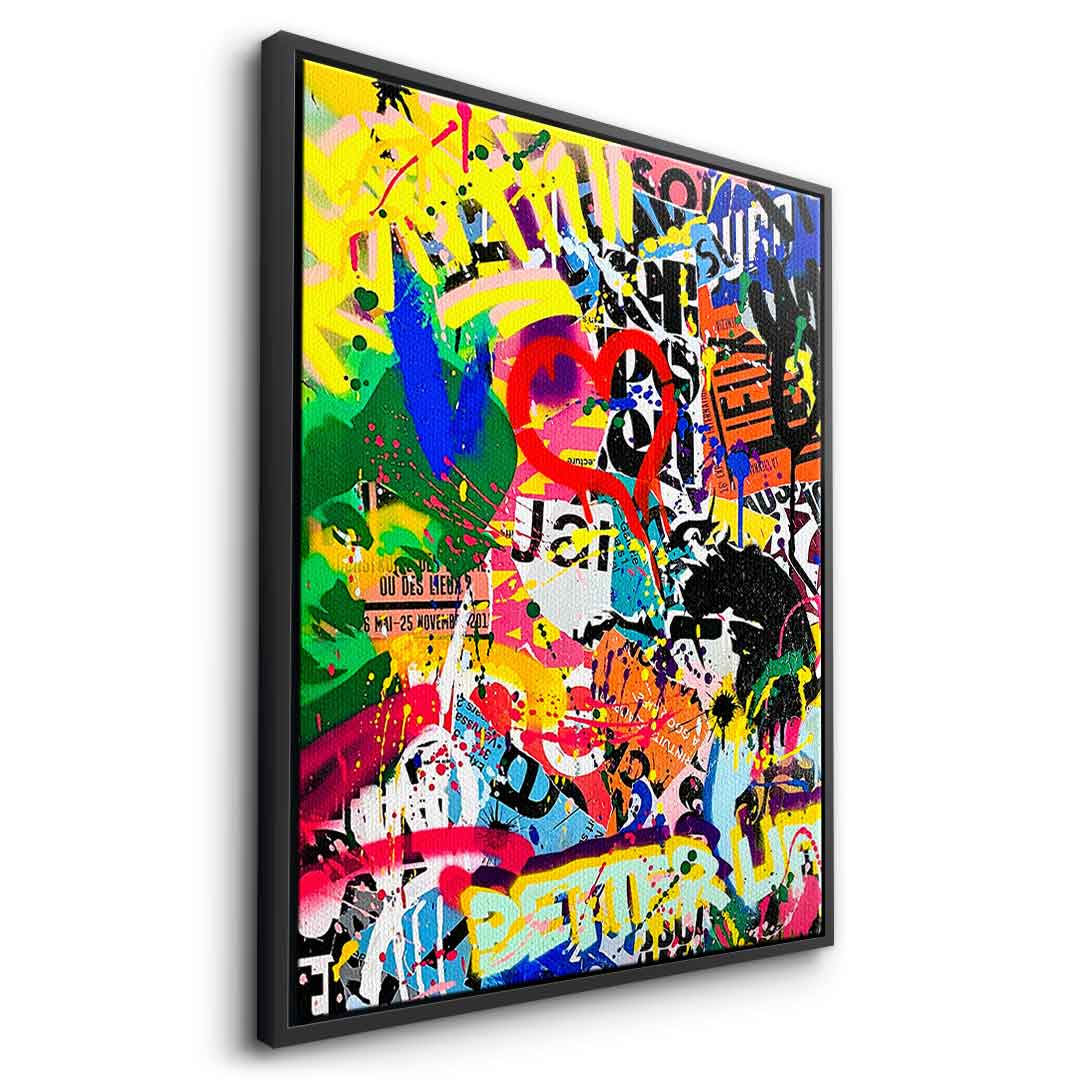 Pop graffiti