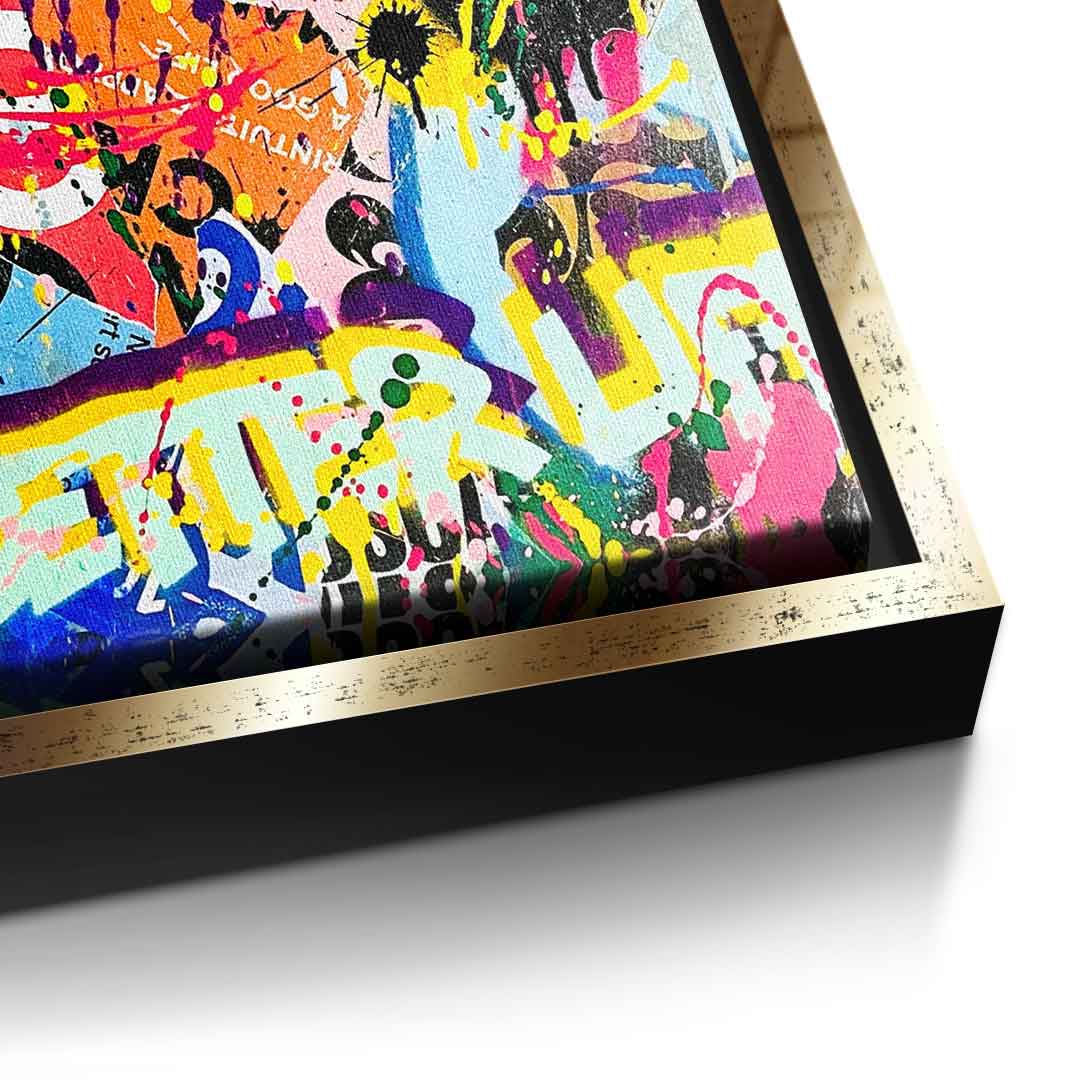 Pop graffiti