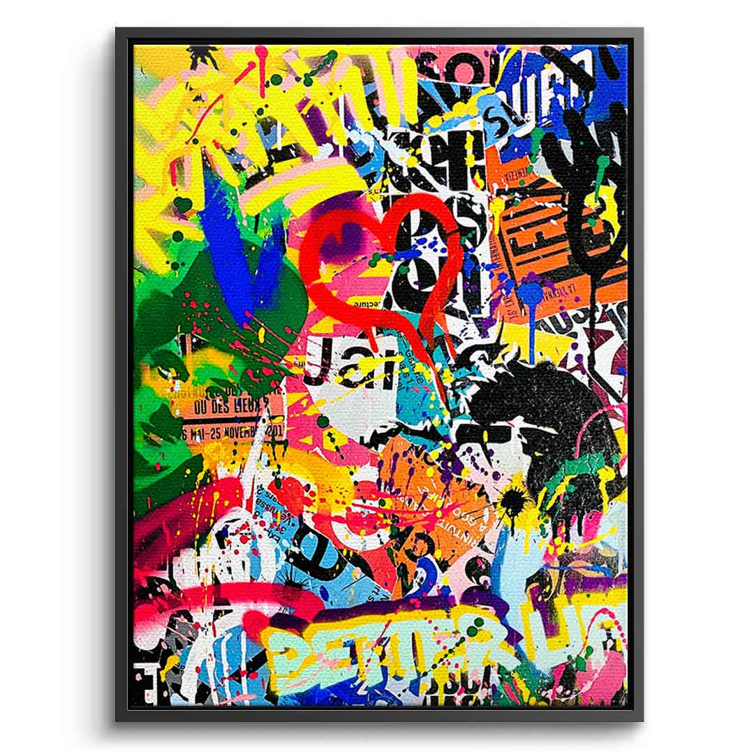 Pop graffiti